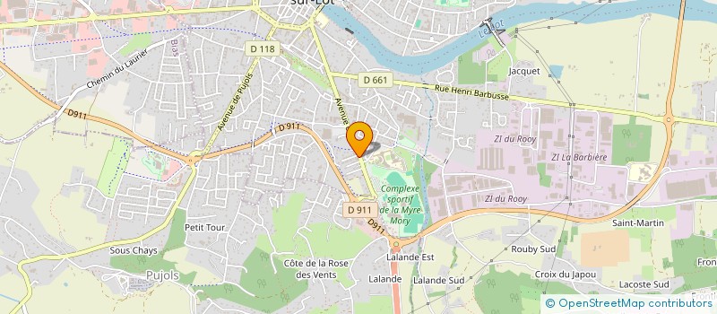 localisation de l'entreprise 800 856 296   LA SAUVETAT-SUR-LEDE