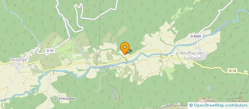 localisation de l'entreprise 800 860 918   ROUFFIAC-DES-CORBIERES