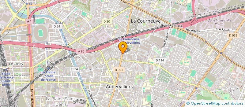 localisation de l'entreprise 800 863 615   SEVRES