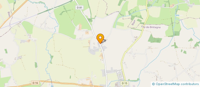 localisation de l'entreprise 800 896 995   FAY-DE-BRETAGNE