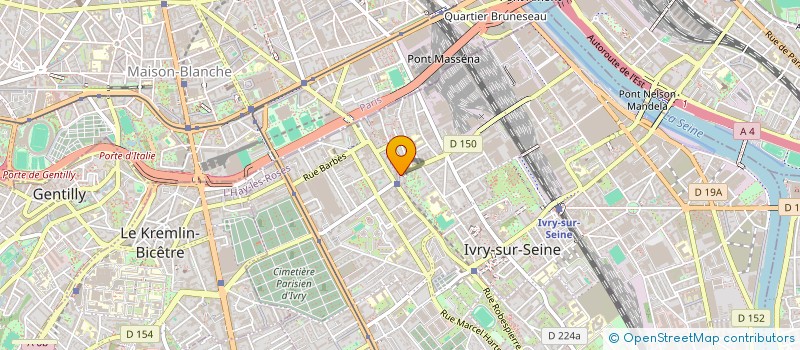 localisation de l'entreprise 800 910 200 à VITRY-SUR-SEINE