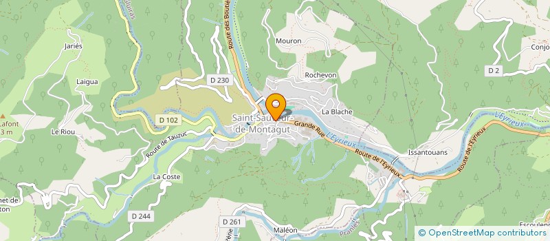 localisation de l'entreprise 800 949 513 à SAINT-PERAY