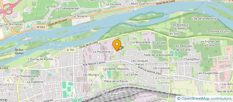 localisation de l'entreprise 800 975 278   SAINT-PIERRE-DES-CORPS