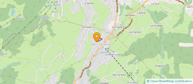 localisation de l'entreprise 800 978 231   MEGEVE