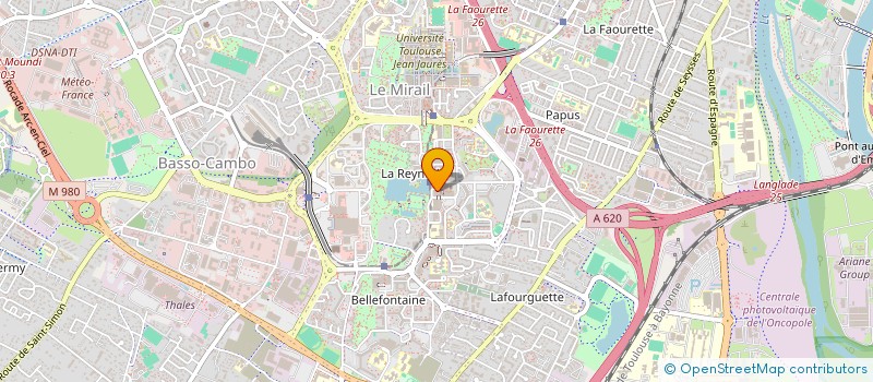 localisation de l'entreprise 800 981 458   TOULOUSE