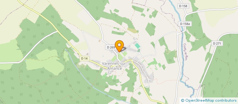localisation de l'entreprise 801 003 351 à VARENNES-SUR-AMANCE