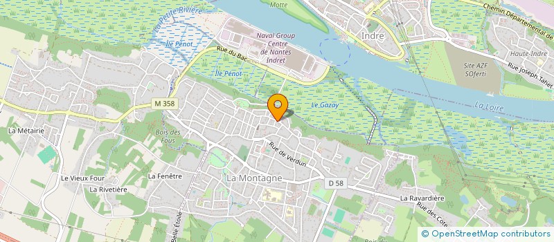 localisation de l'entreprise 801 009 499   LA MONTAGNE