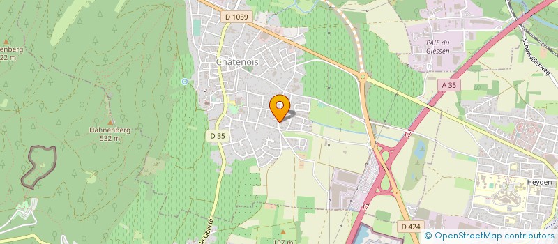 localisation de l'entreprise 801 012 899   FOUSSAIS-PAYRE