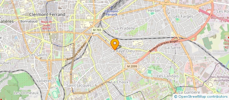 localisation de l'entreprise 801 044 504   CLERMONT-FERRAND