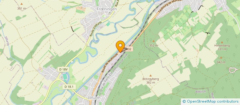 localisation de l'entreprise 801 044 892   CHAUX