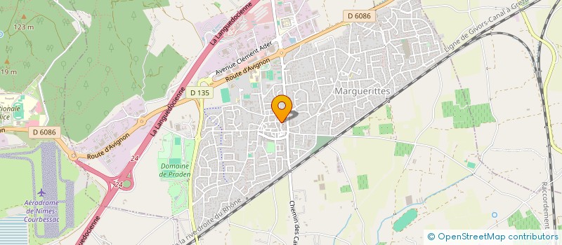 localisation de l'entreprise 801 045 584   MARGUERITTES