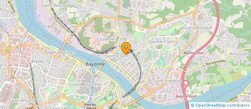 localisation de l'entreprise 801 064 908   BAYONNE