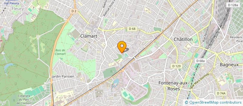 localisation de l'entreprise 801 065 988 à CLAMART
