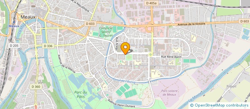 localisation de l'entreprise 801 069 238 à MEAUX