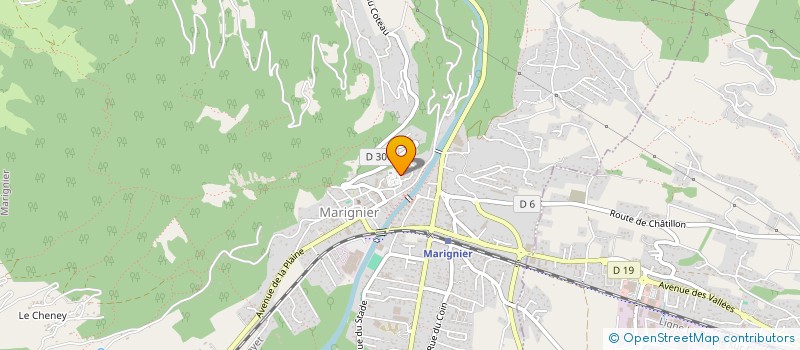 localisation de l'entreprise 801 081 191 à THYEZ