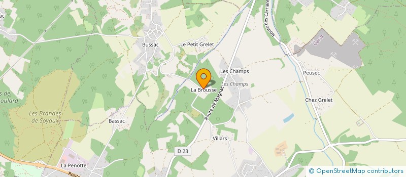localisation de l'entreprise 801 084 658 à MAREUIL EN PERIGORD