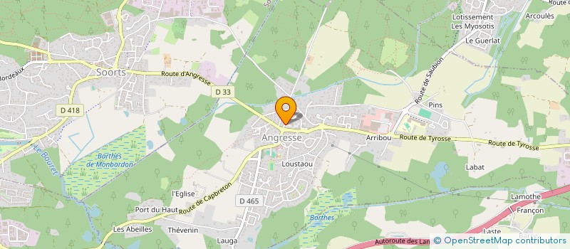 localisation de l'entreprise 801 086 307   TOSSE