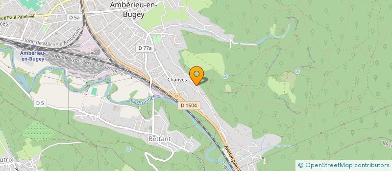 localisation de l'entreprise 801 099 573   PRIAY