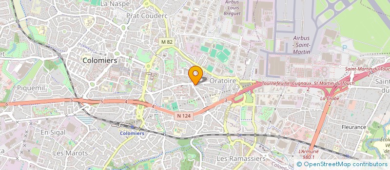 localisation de l'entreprise 801 101 676 à COLOMIERS