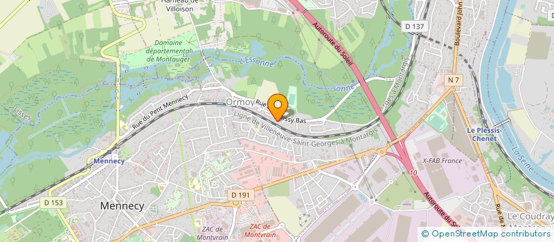 localisation de l'entreprise 801 110 206   ORCHIES