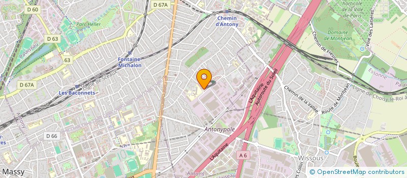 localisation de l'entreprise 801 112 780   ANTONY