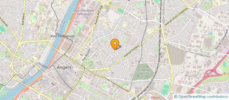 localisation de l'entreprise 801 126 327  à ANGERS