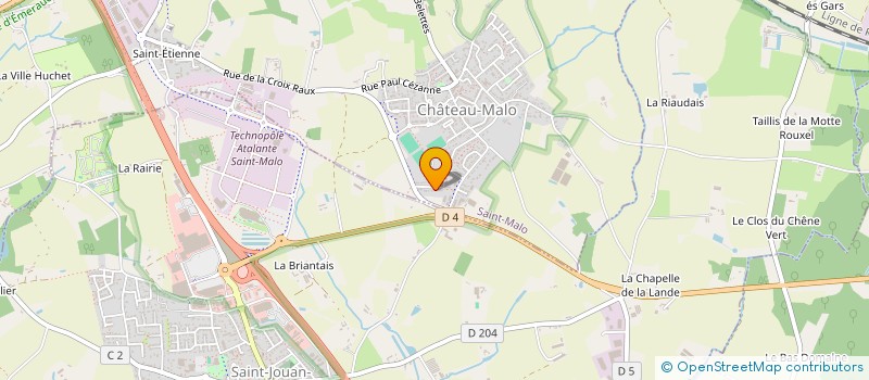 localisation de l'entreprise 801 136 235   SAINT-MALO