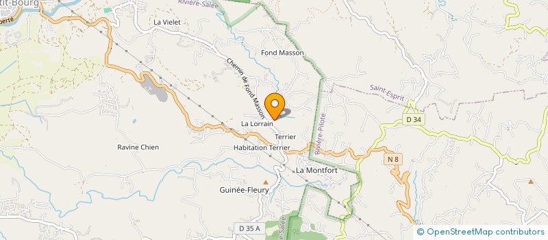 localisation de l'entreprise 801 137 035   LE LAMENTIN