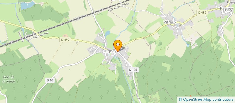 localisation de l'entreprise 801 137 092   OUGNEY