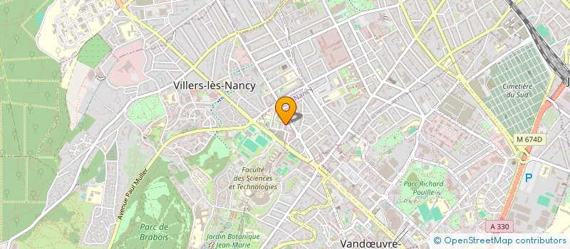 localisation de l'entreprise 801 139 742   VANDUVRE-LES-NANCY