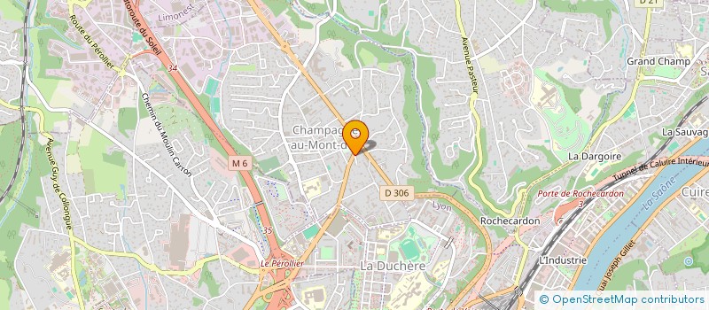 localisation de l'entreprise 801 146 853   CHAMPAGNE-AU-MONT-D'OR