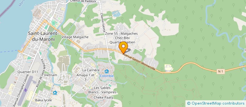 localisation de l'entreprise 801 147 042   SAINT-LAURENT-DU-MARONI