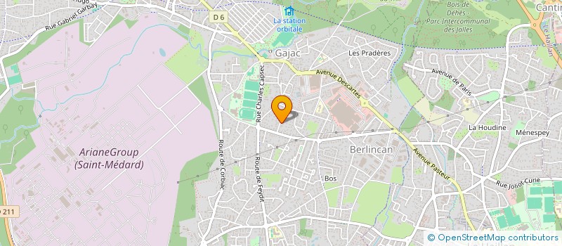 localisation de l'entreprise 801 147 059   BORDEAUX