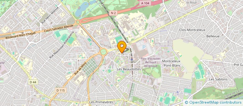 localisation de l'entreprise 801 161 399 à SEVRAN