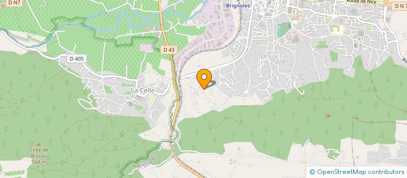 localisation de l'entreprise 801 171 463 à BRIGNOLES
