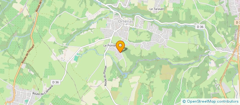 localisation de l'entreprise 801 171 596   TALUYERS