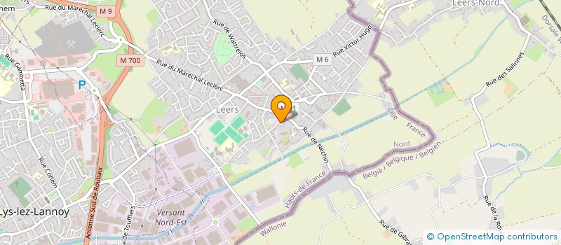 localisation de l'entreprise 801 175 639   LEERS