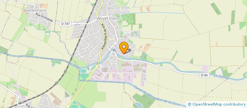 localisation de l'entreprise 801 274 531   HERRLISHEIM