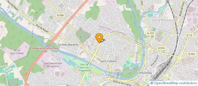 localisation de l'entreprise 801 275 488 à ANGOULEME