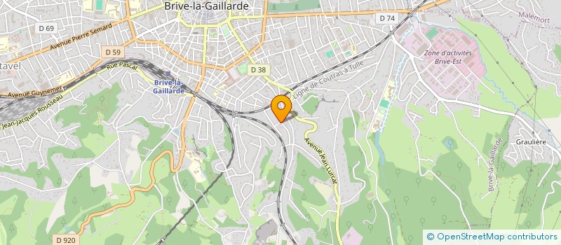 localisation de l'entreprise 801 279 852   BRIVE-LA-GAILLARDE