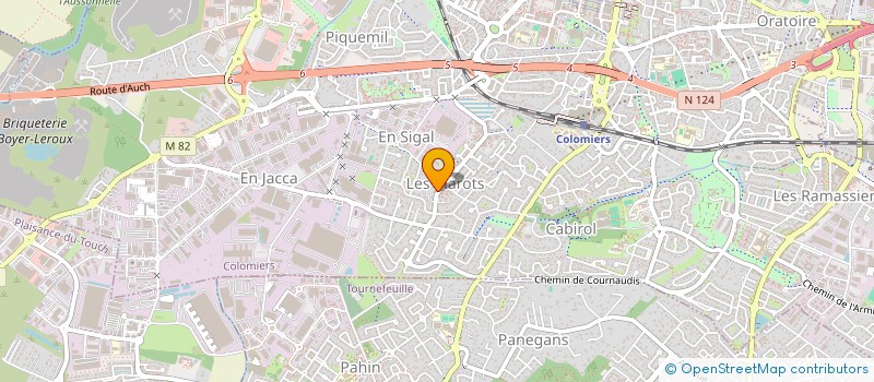 localisation de l'entreprise 801 294 067 à COLOMIERS