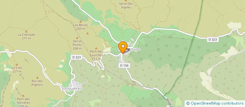 localisation de l'entreprise 801 336 736   COUSTOUGE