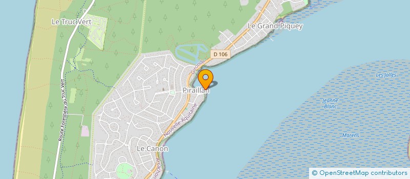 localisation de l'entreprise 801 359 647   LEGE-CAP-FERRET