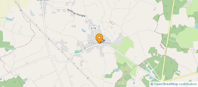 localisation de l'entreprise 801 374 711   SCEAUX-D'ANJOU