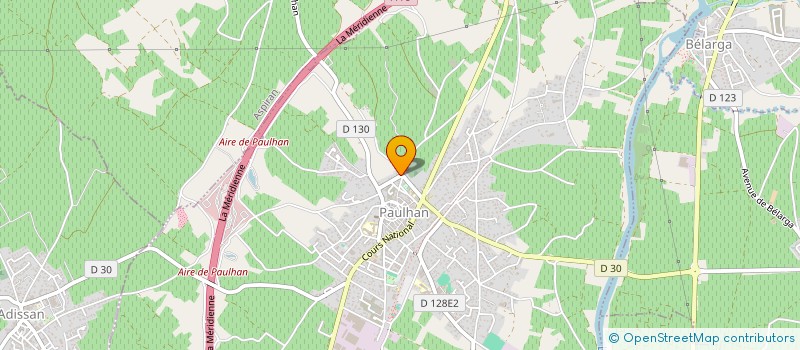 localisation de l'entreprise 801 388 604 à PEZENAS