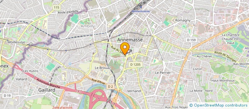 localisation de l'entreprise 801 390 352   ANNEMASSE