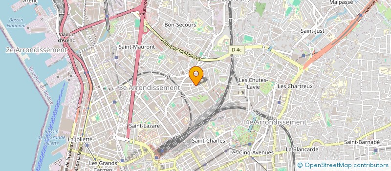 localisation de l'entreprise 801 392 697   MARSEILLE