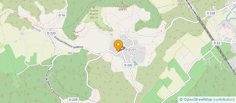 localisation de l'entreprise 801 392 861   VERNEGUES