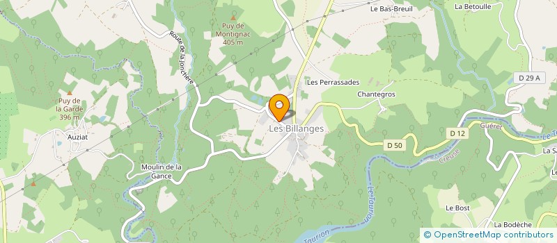 localisation de l'entreprise 801 397 704 à LES BILLANGES