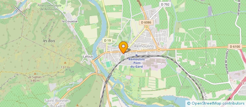 localisation de l'entreprise 801 399 288   REMOULINS